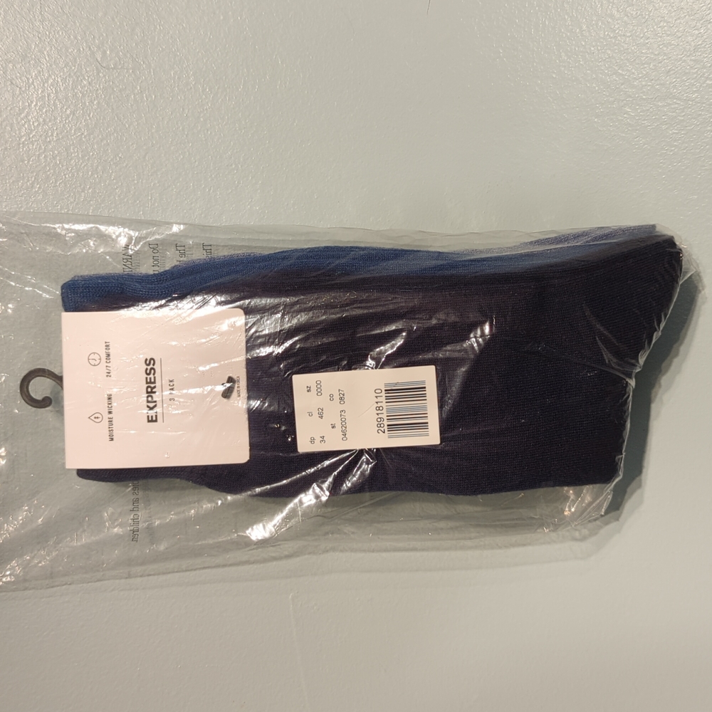 Express 3 pack socks